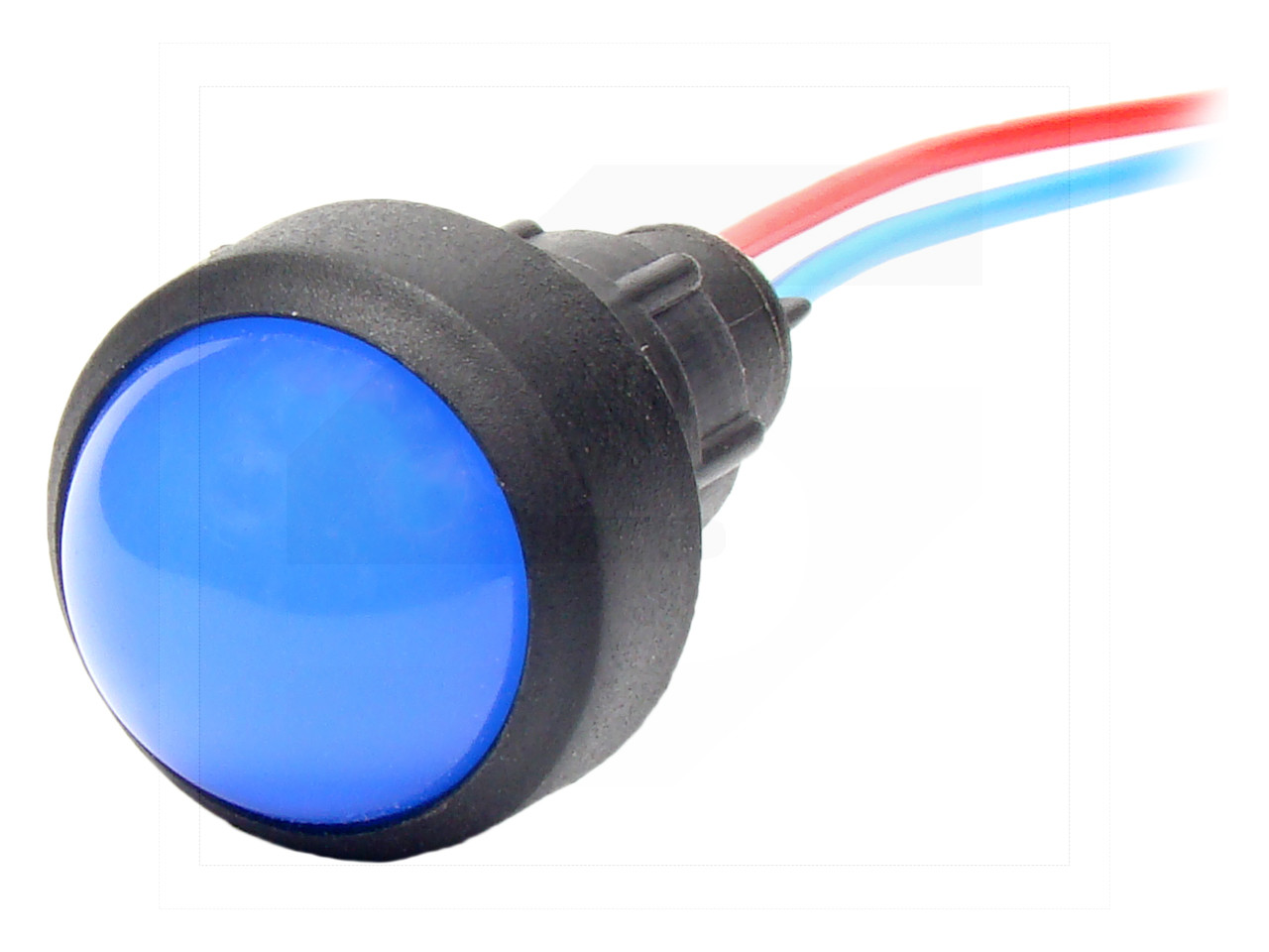 Lampka diodowa KLP-20/B 12-24VAC/DC typu LED 12-24V (klosz 20mm)/blue