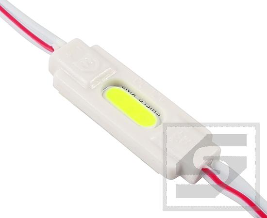 Moduł LED 1W DG-MO10-1W;35x12x3mm; zielony;1xCOB;90lm;12VDC;IP65