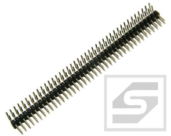 Złącze PH2x40R 2x40PIN kątowe szpilkowe raster 2.54mm RoHS