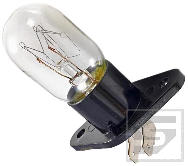 Żarówka do mikrofali;Z187;20W;250V; 25x65mm;wyp. konektory kątowe 4.8mm
