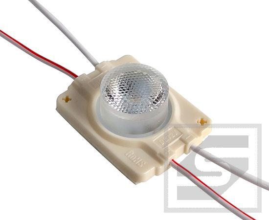 Moduł LED 1.44W 130lm biała 6000K 1xSMD3030 12VDC YSM68711PW IP65