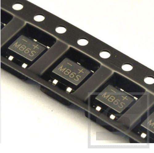 Mostek MB6S-GEG 0.5A/600V SMD Pbf 